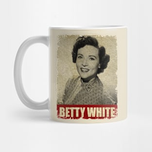 Betty White - NEW RETRO STYLE Mug